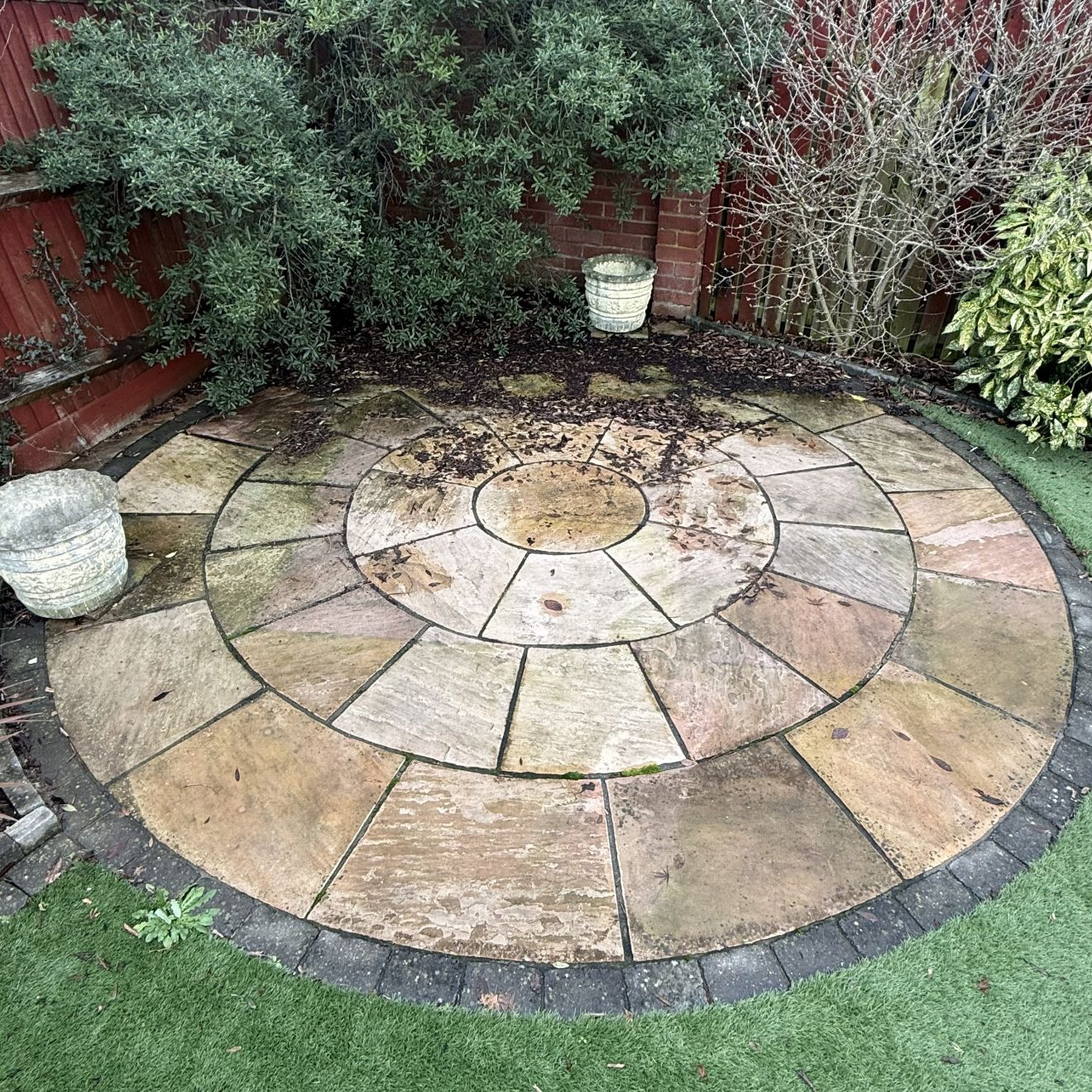 Before professional jet washing by JS Jets