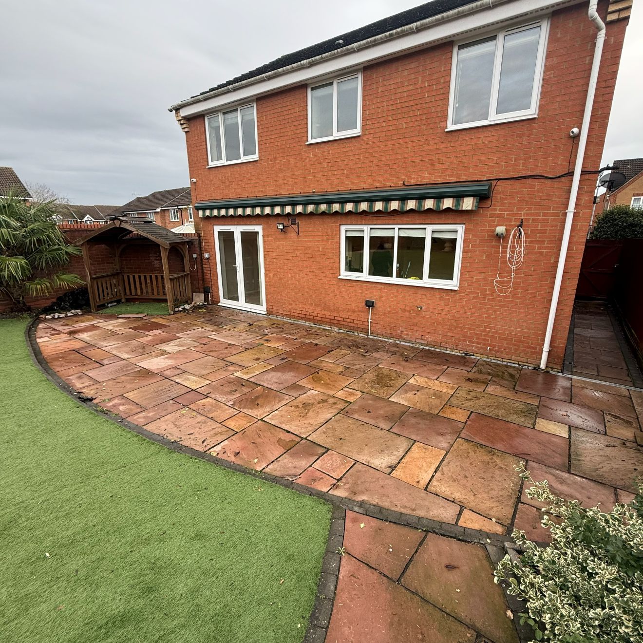 Before professional jet washing by JS Jets